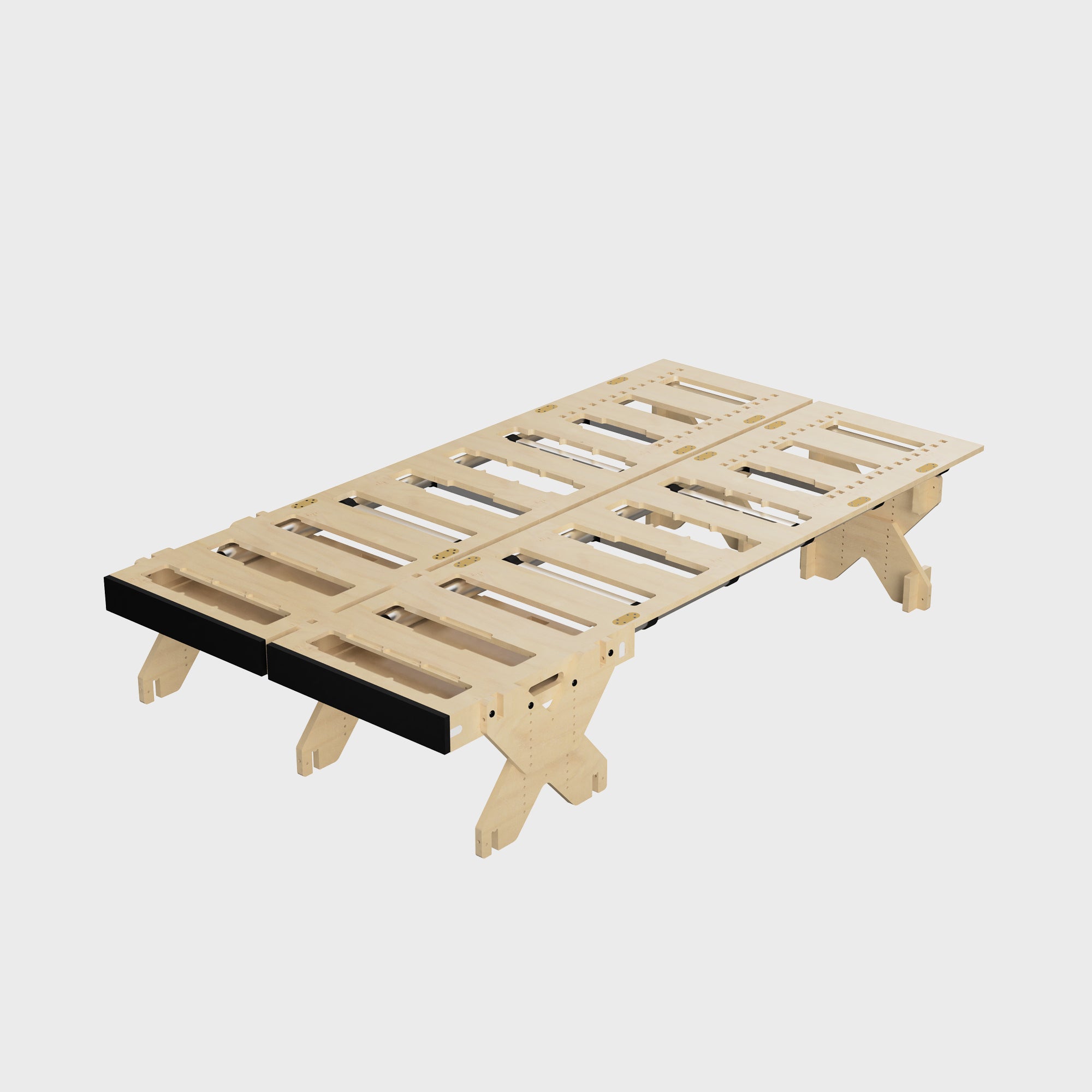 BOXIO RACK BED M I Lettino da campeggio modulare minivan