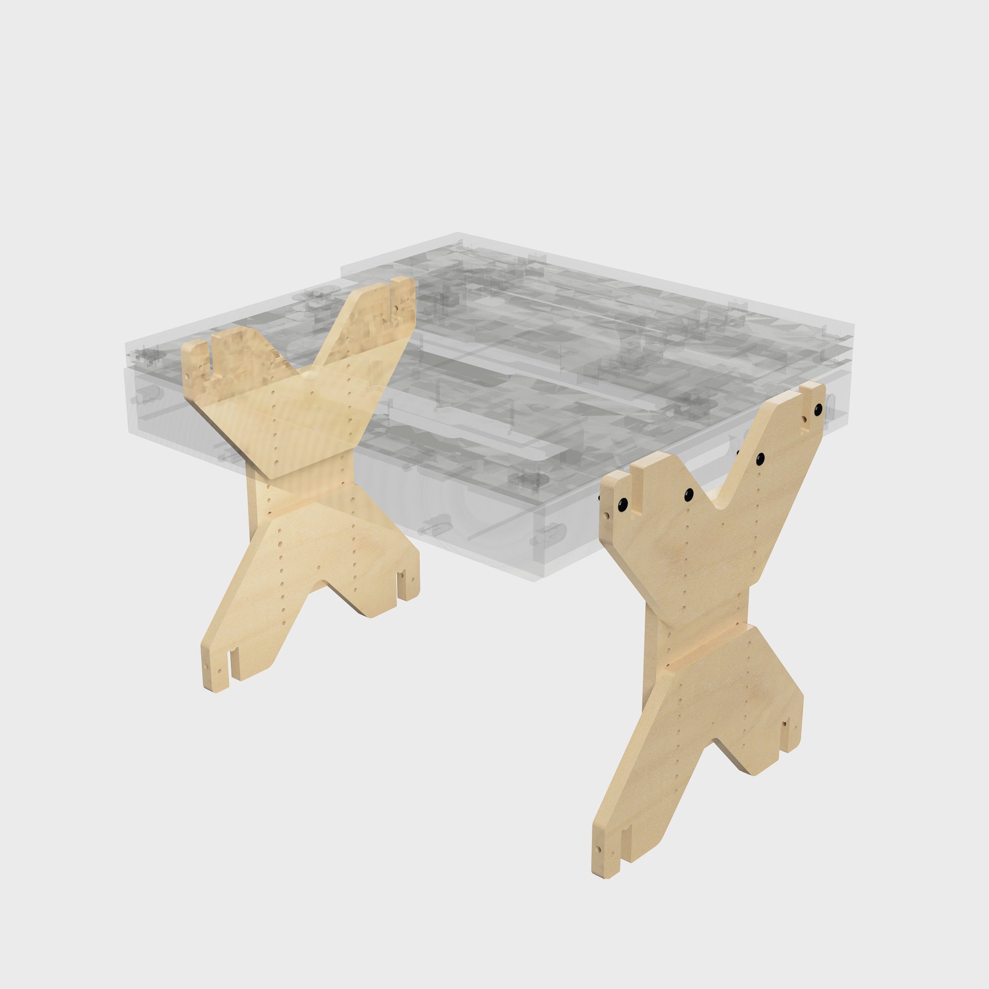 PIEDE BOXIO I Piede regolabile in altezza