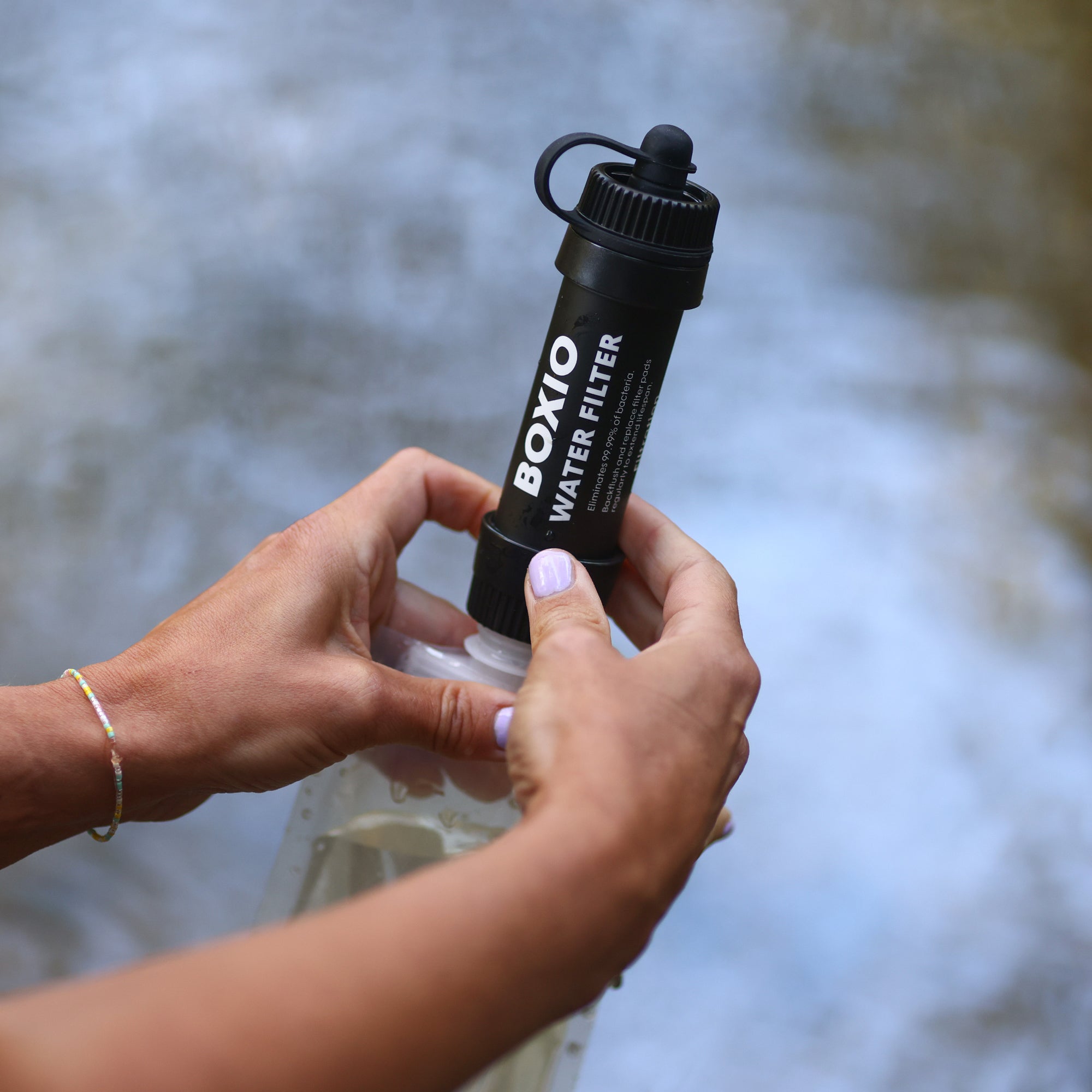 Mobile outdoor water filter I BOXIO WATER FILTER