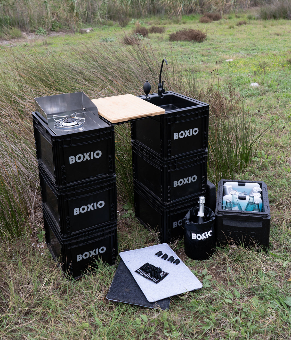 mobile Outdoor Küche