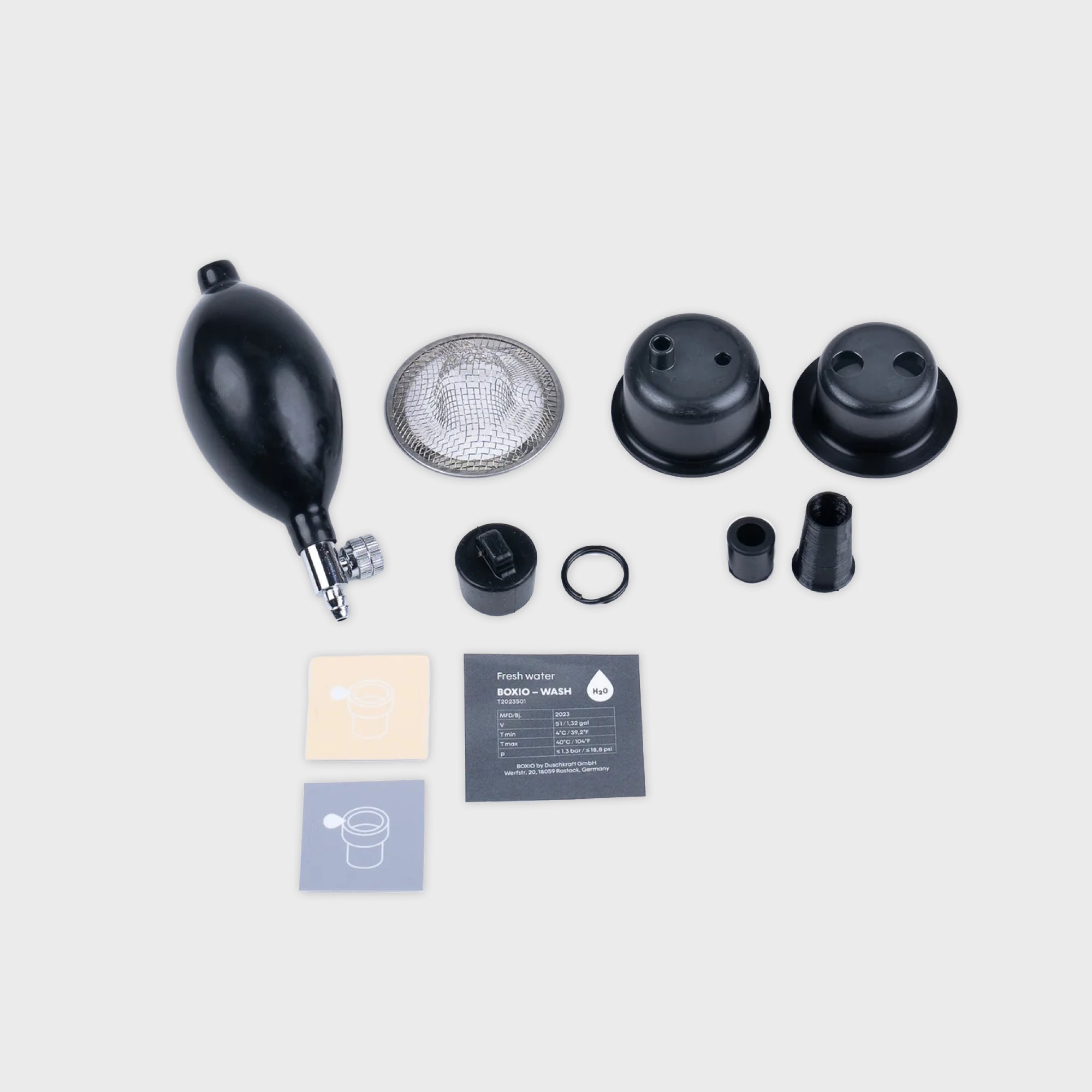 Set di montaggio (WM 2) per BOXIO - WASH