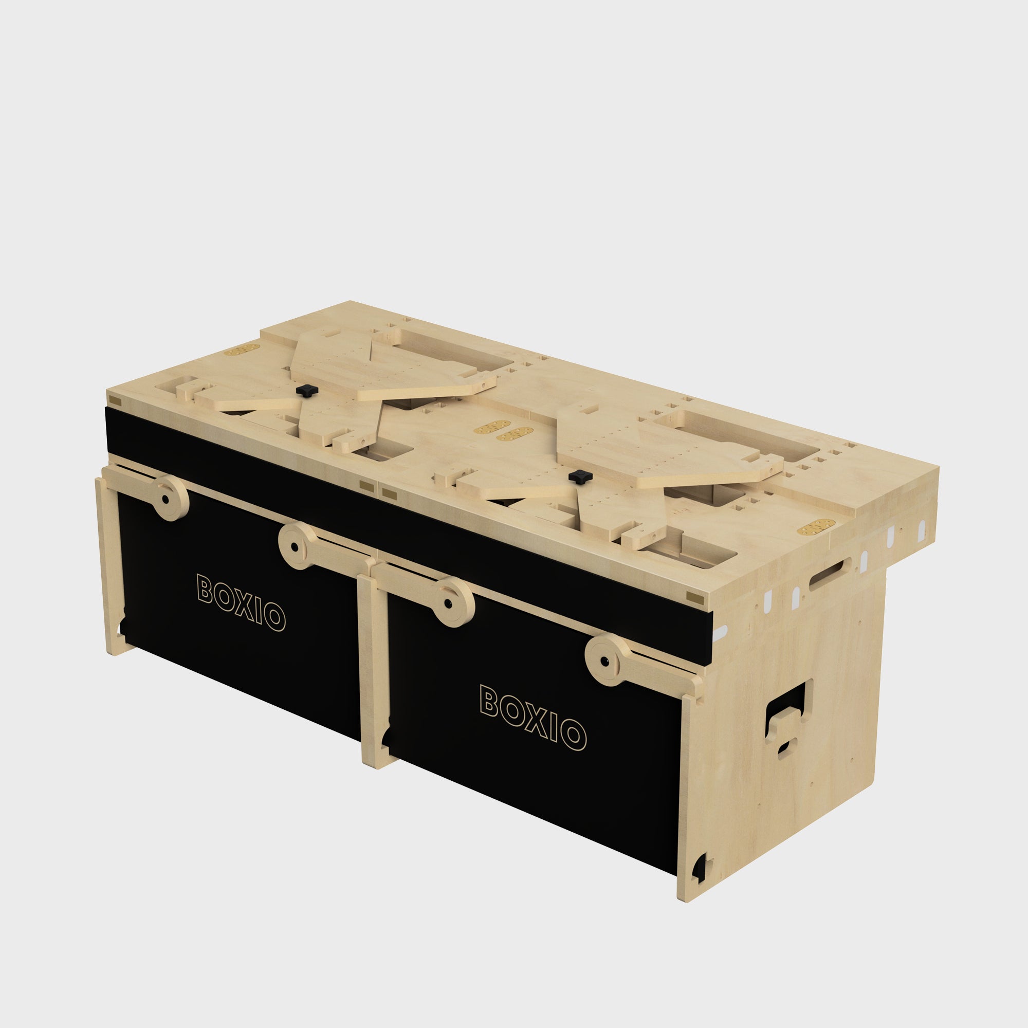 BOXIO RACK BOX + BUNDLE LETTO XL I Box modulare da campeggio