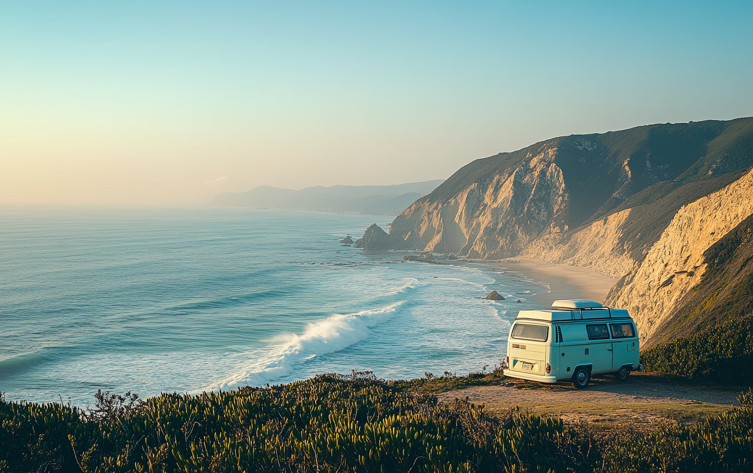 Mit dem Camper nach Nazaré