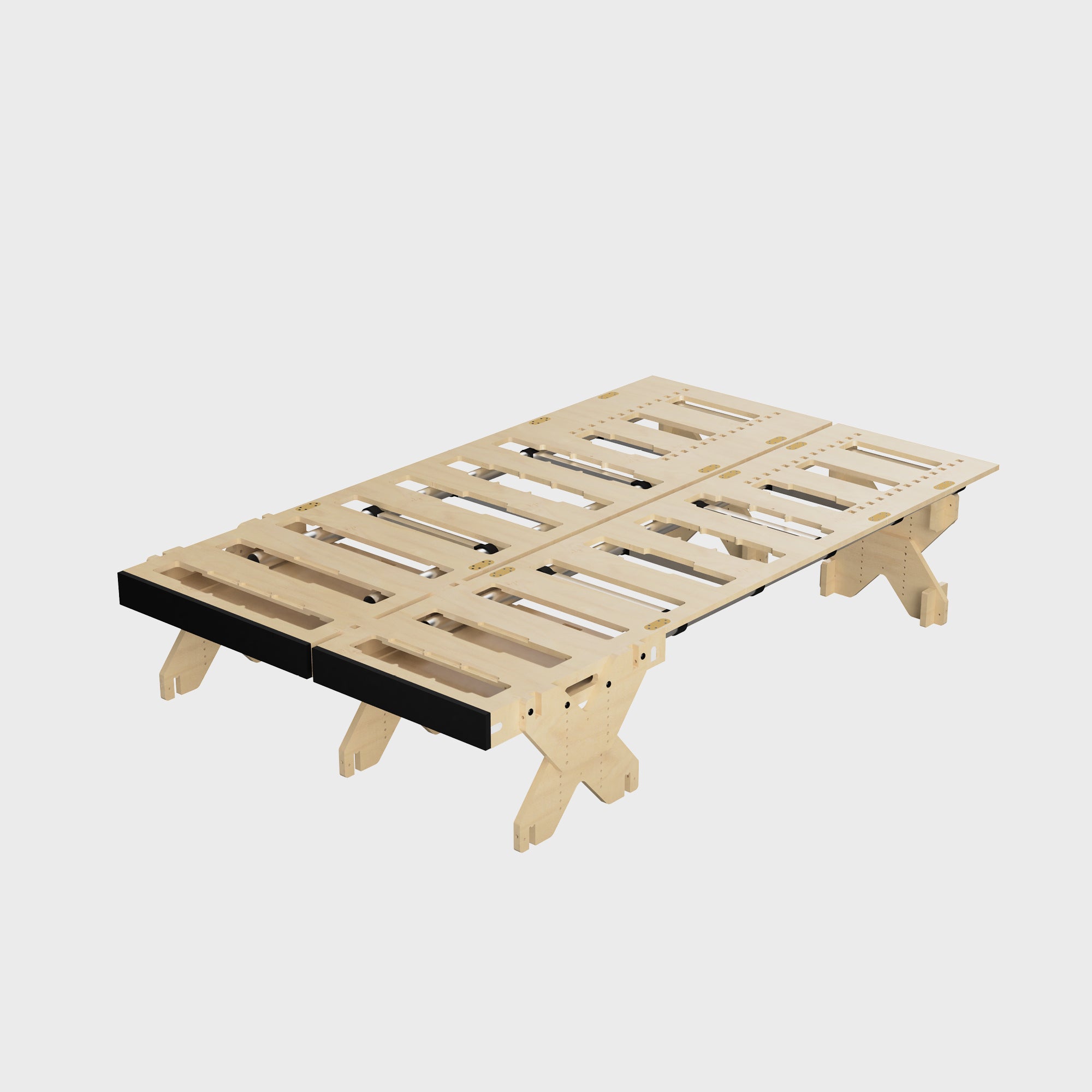 BOXIO RACK BED L I Lettino da campeggio modulare