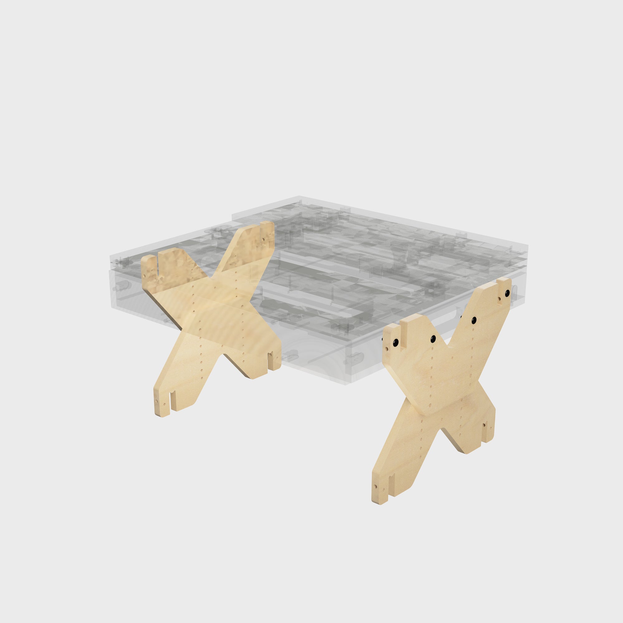 PIEDE BOXIO I Piede regolabile in altezza