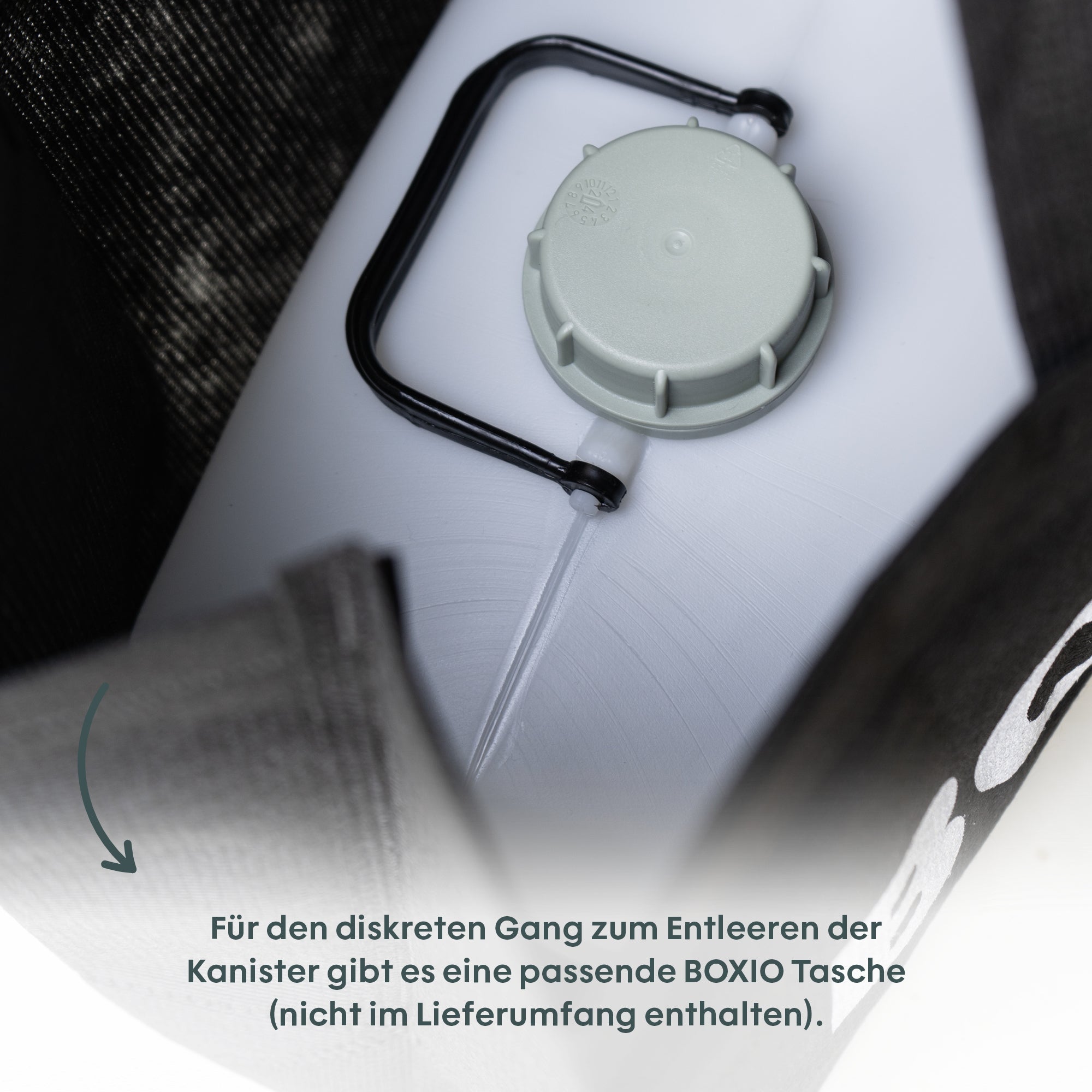 Kanister- verbessert-neu Boxio- mobiles waschbecken-Trenntoilette