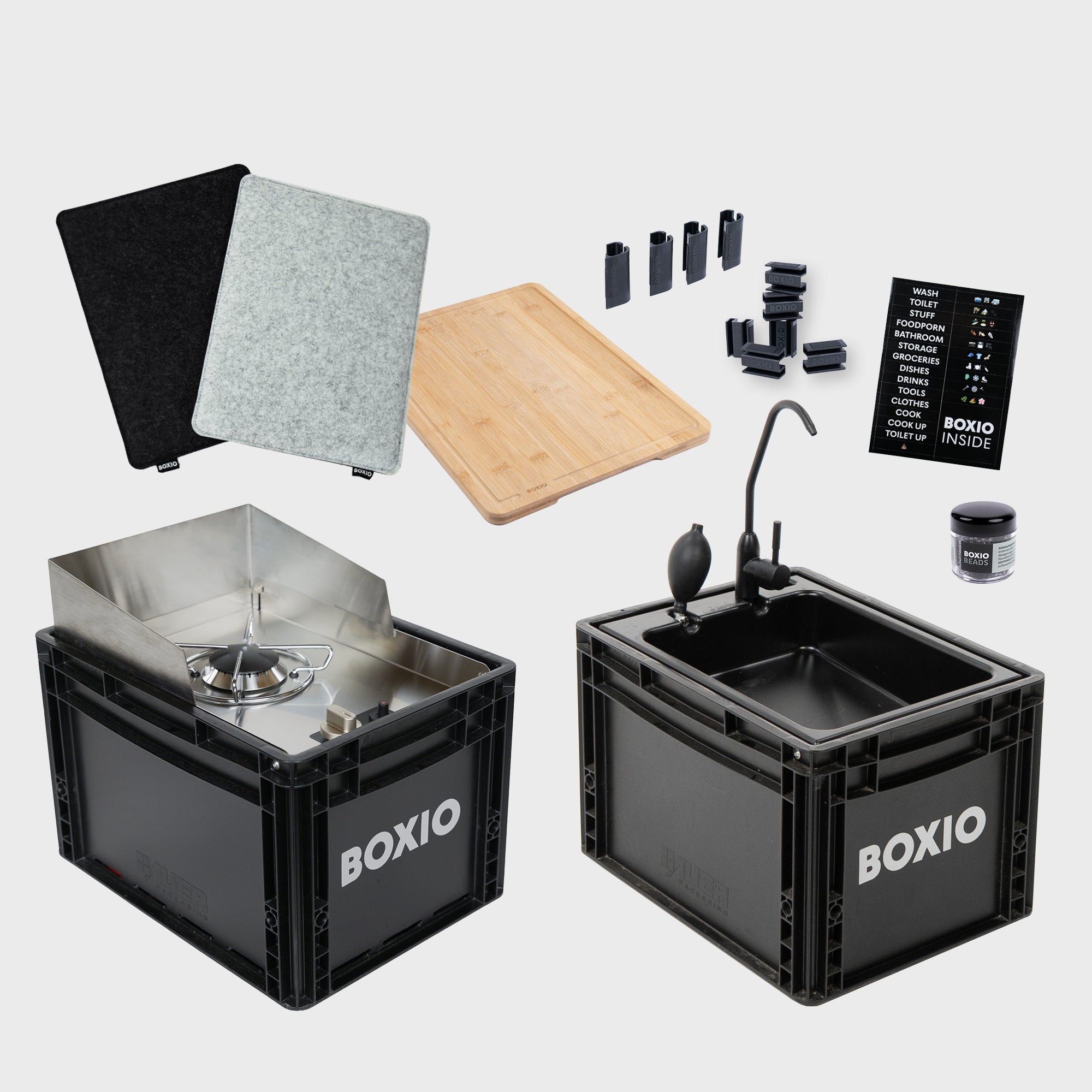BOXIO KITCHEN LITE I Mobile I cucina da esterno compatta