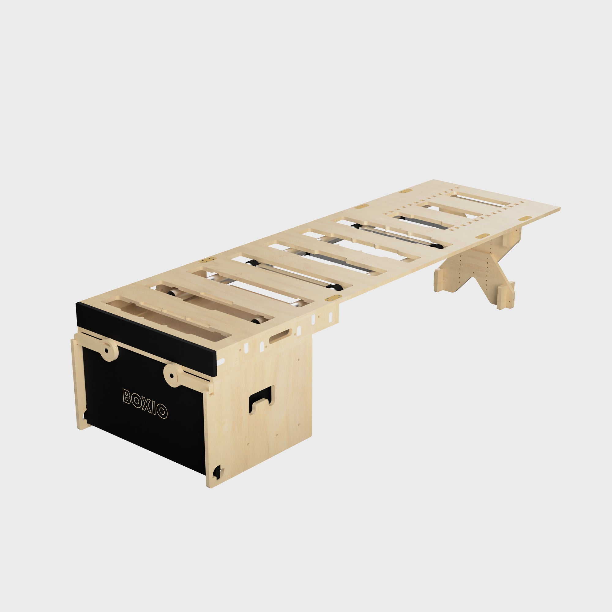 BOXIO RACK BUNDLE S I Box da campeggio modulare minivan