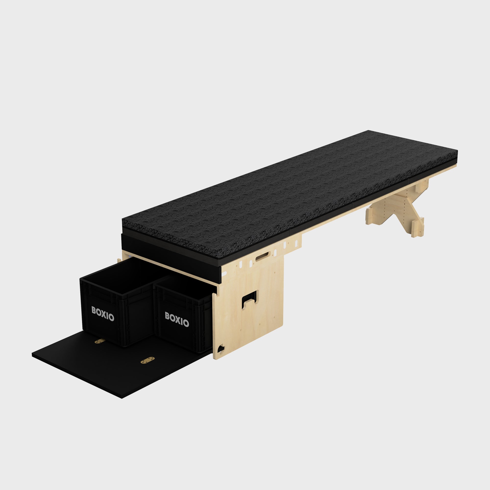 BOXIO RACK BUNDLE S I Box da campeggio modulare minivan