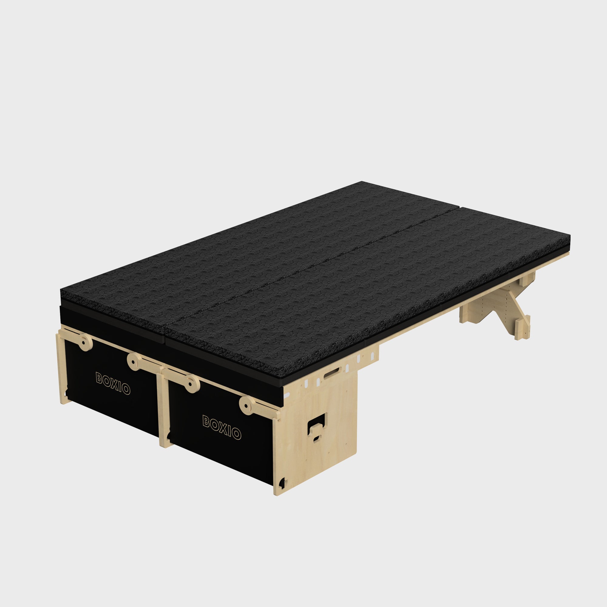 BOXIO RACK BOX + BUNDLE LETTO XL I Box modulare da campeggio