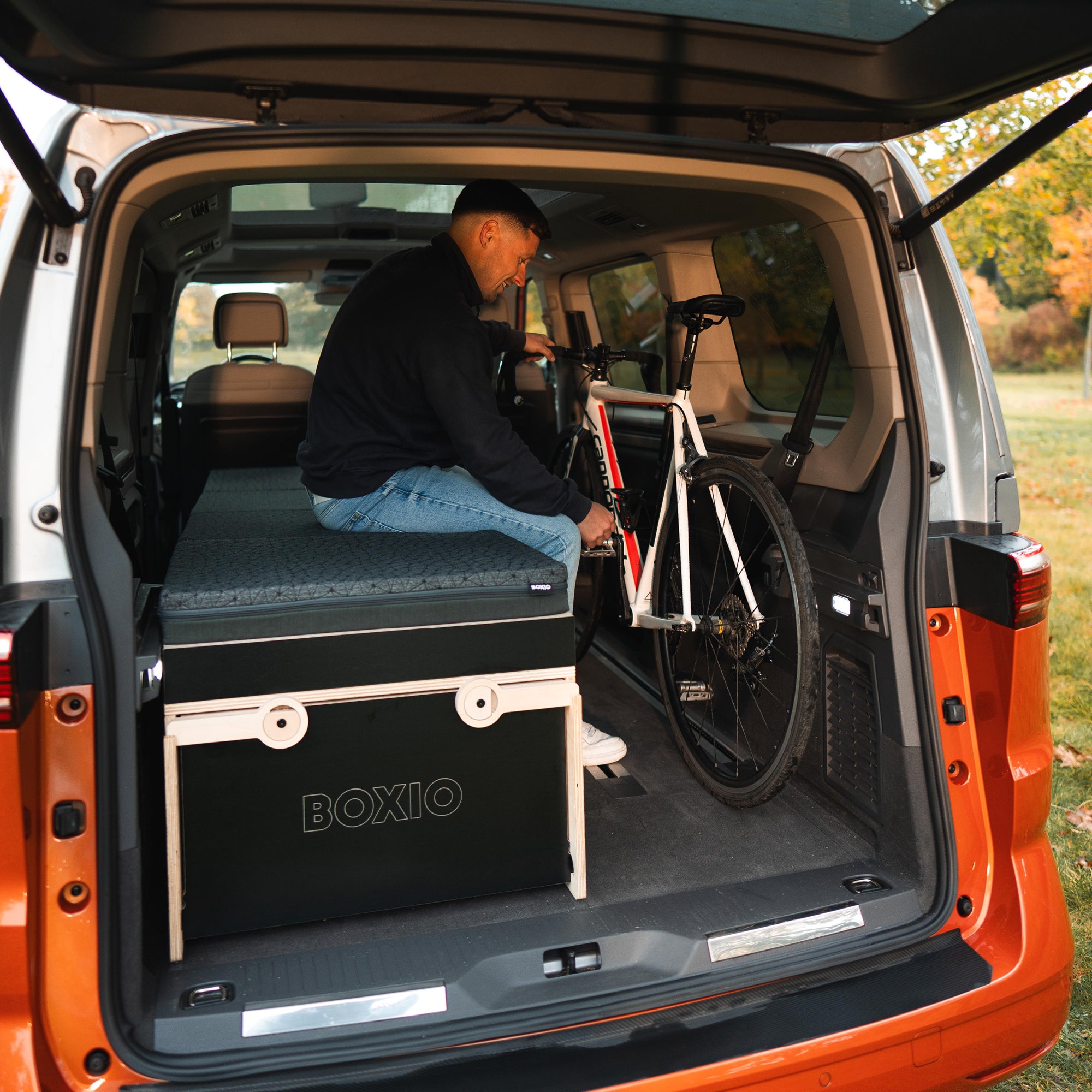 BOXIO RACK BUNDLE S I Box da campeggio modulare minivan