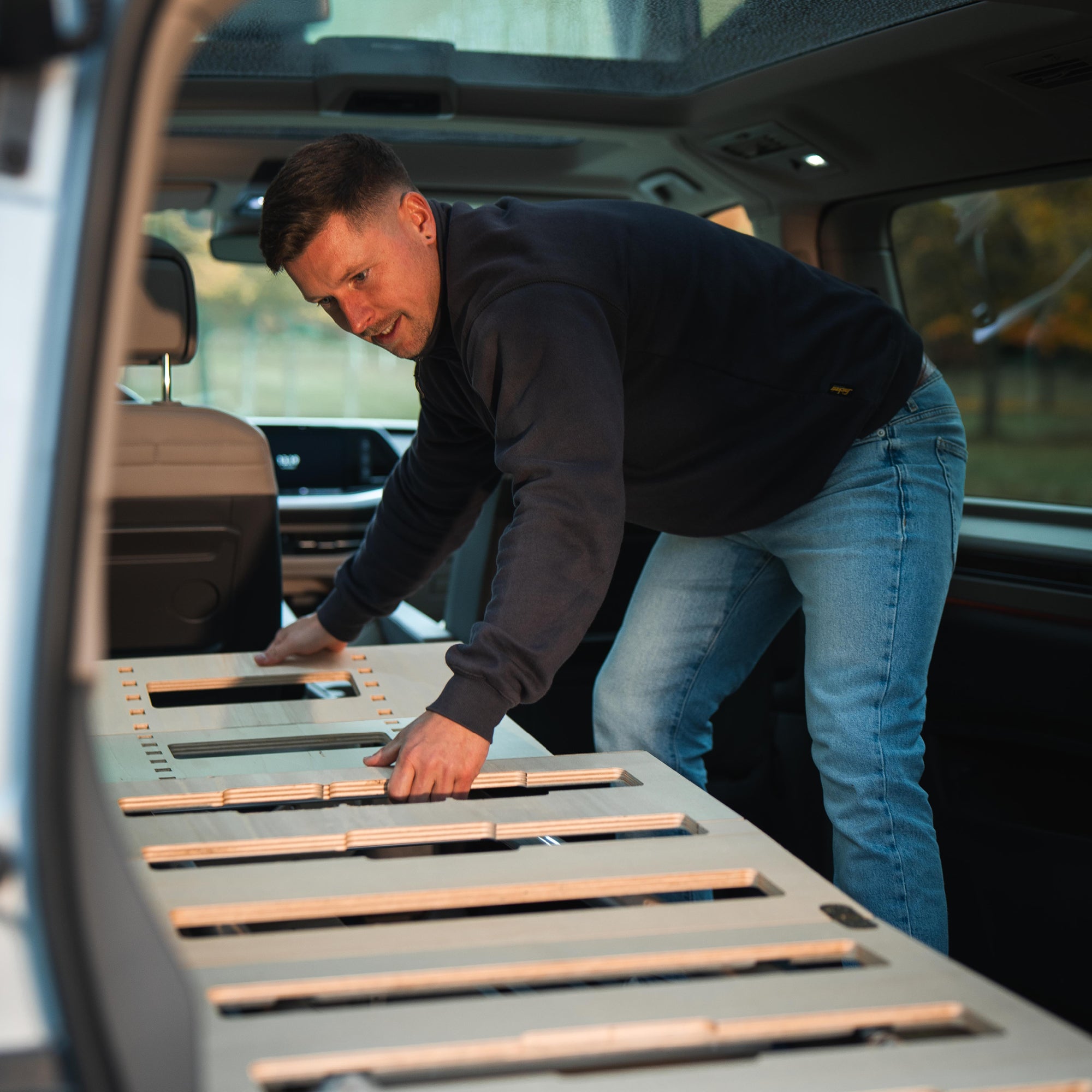 BOXIO RACK BED S I Lettino da campeggio modulare minivan