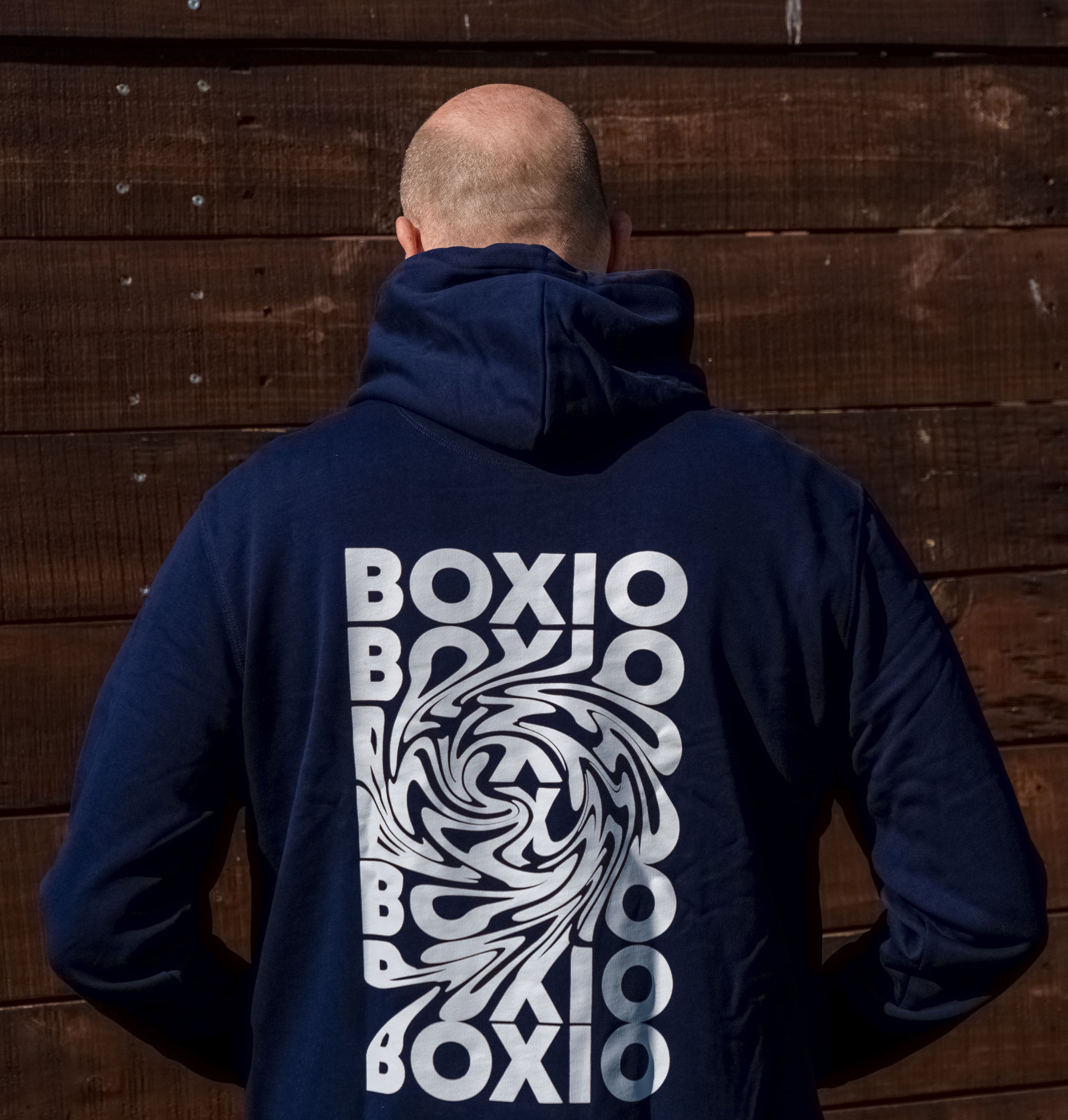 Hoodie Dunkelblau BOXIO